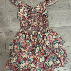 SHEIN Colorful Floral Mini Dress